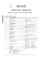 Quad 99 - Service Manual 